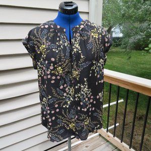 Philosophy Floral Print Blouse - Size M